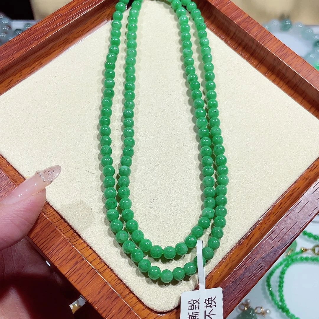 未镶嵌手链翡翠天然缅甸翡翠A货卡4.8
