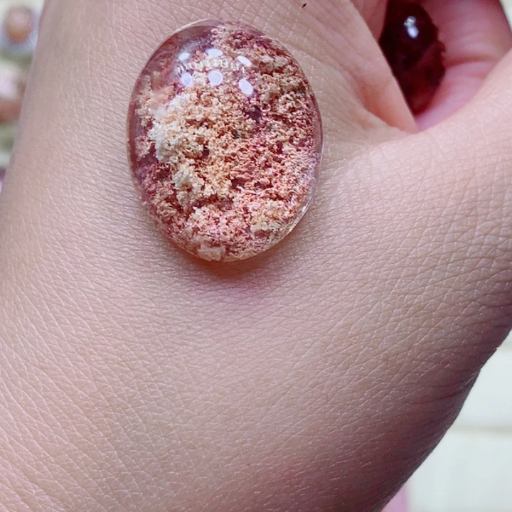 未镶嵌颈饰水晶心****.水晶