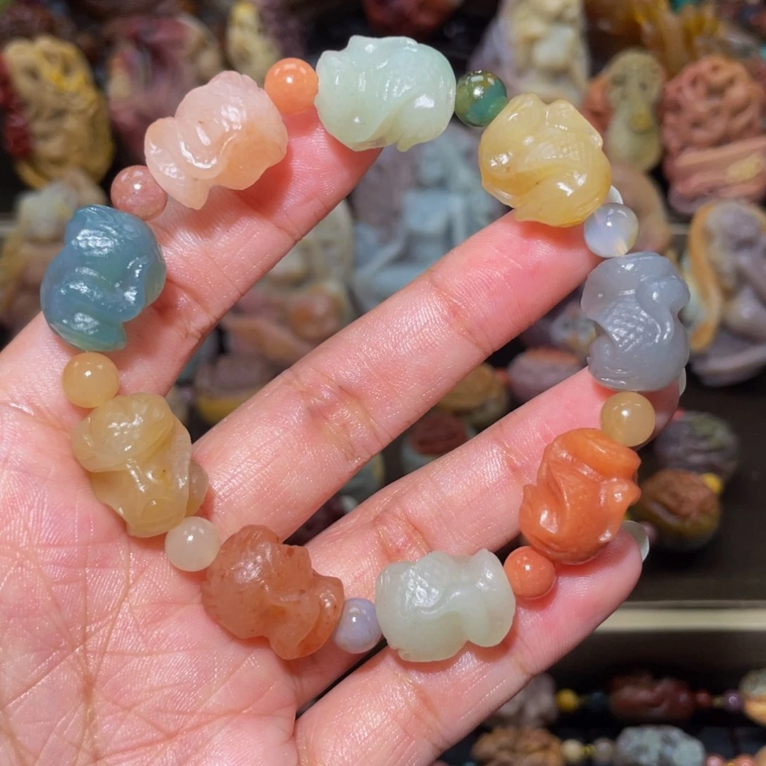 未镶嵌手链石英质玉