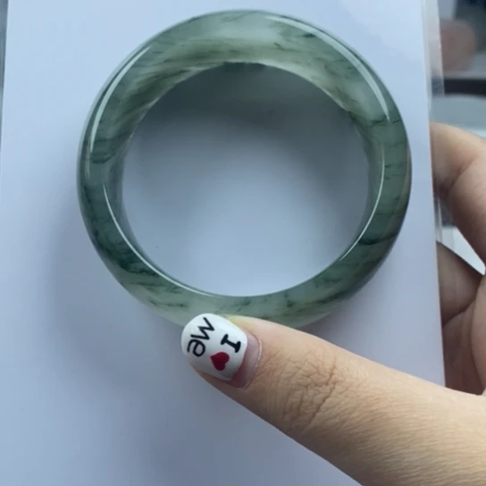 石英质玉（金丝玉）未镶嵌手镯