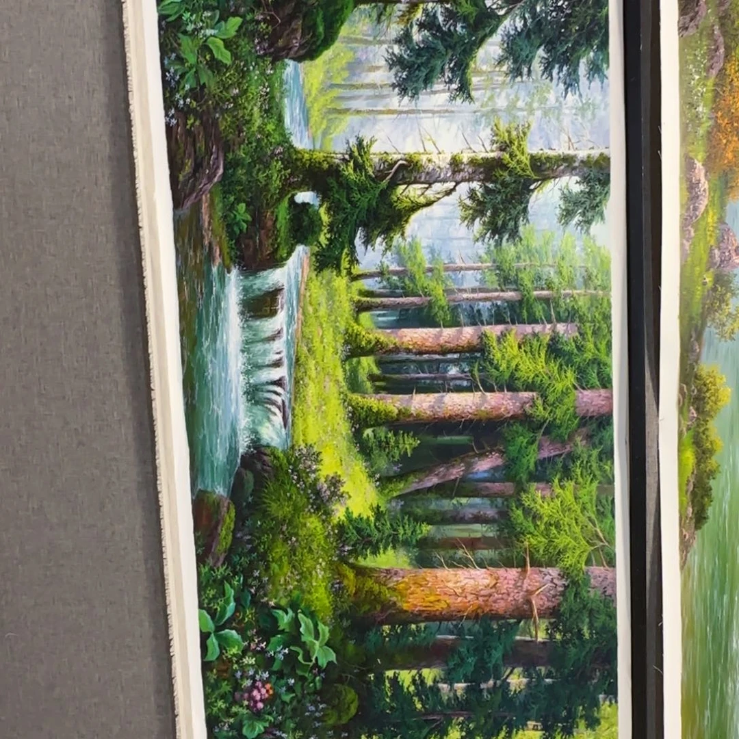 油画加油加油努力加油加油