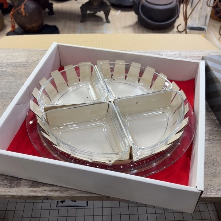 人造水晶古美术置物摆件