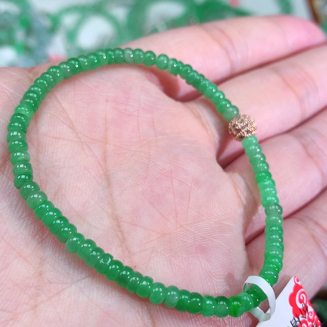 未镶嵌手链翡翠翡翠