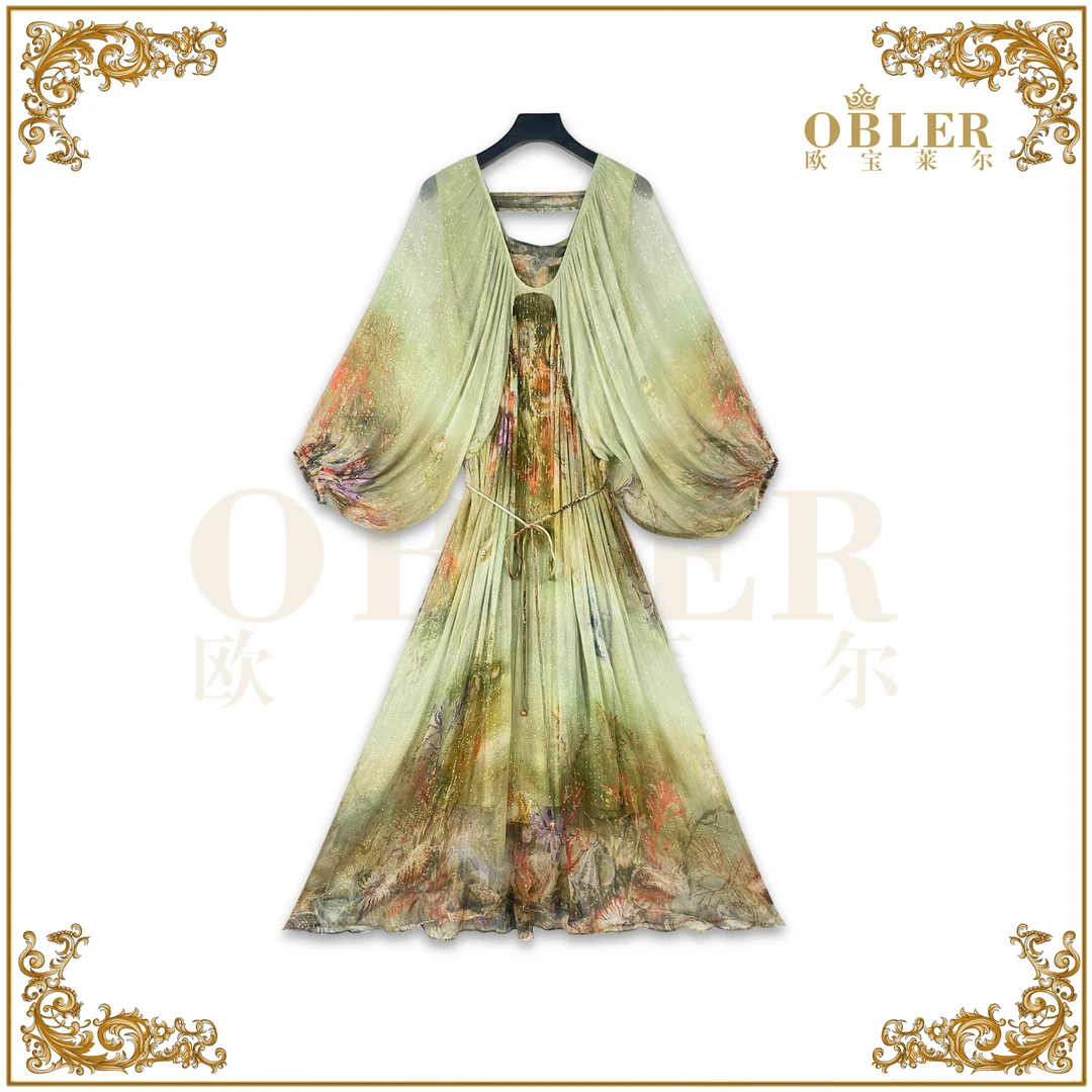 2025新款气质时尚轻奢女装连衣裙305-24634