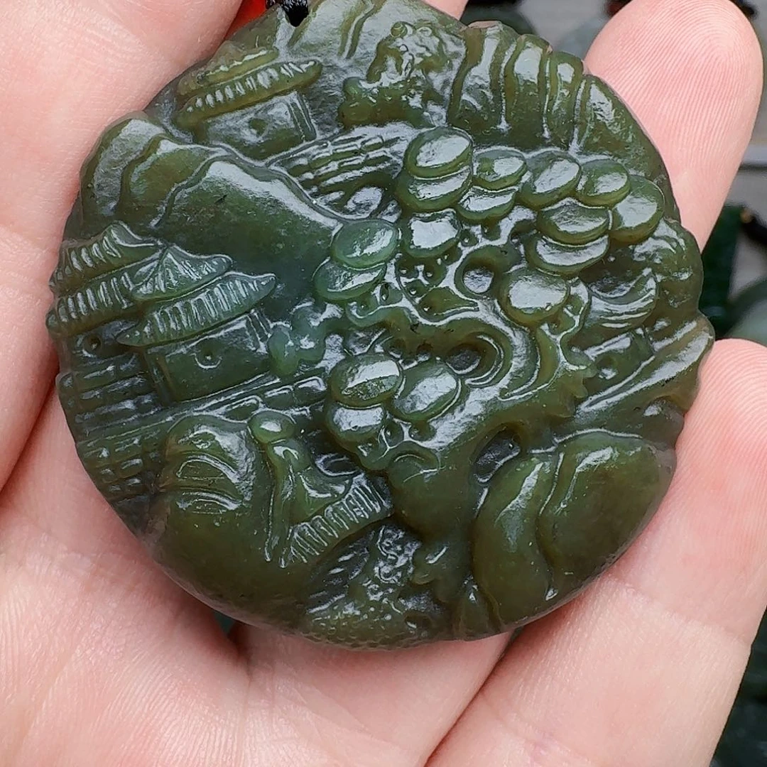 颈饰未镶嵌和田玉