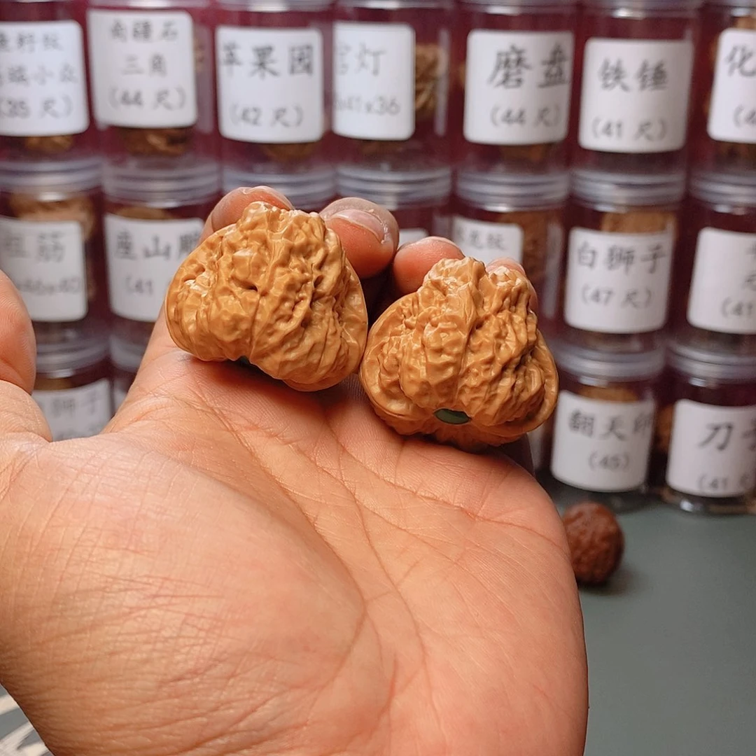 核桃把件唐*39.5尺寸三角箭毒蛙