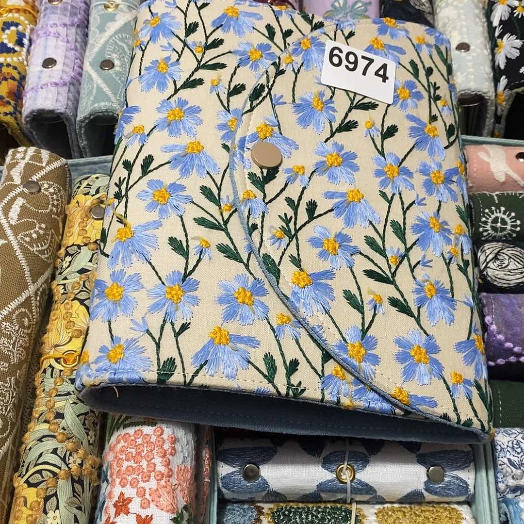 织绣a5活页送纸6974