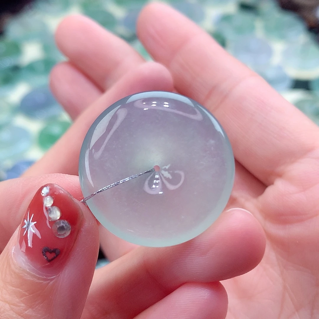 翡翠颈饰未镶嵌81翡翠25.7/6.2