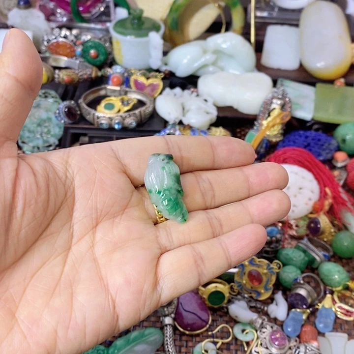 翡翠散珠李*夢精品小件精品小件