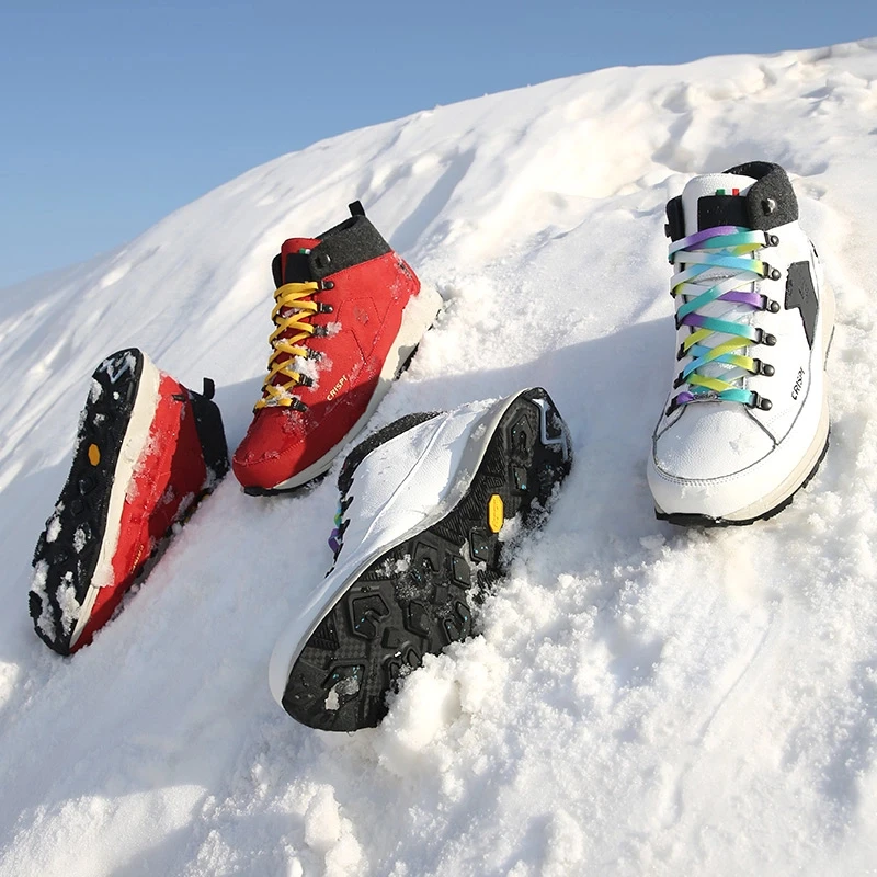 CRISPI户外冬季保暖中帮GTX防水防滑耐磨冬季休闲徒步鞋