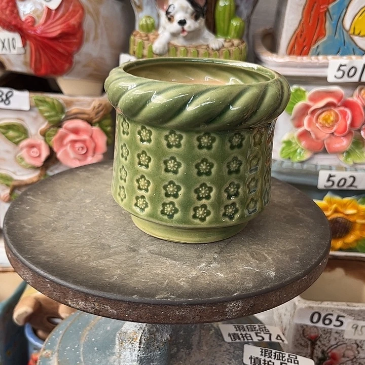 粗陶材质多肉花盆