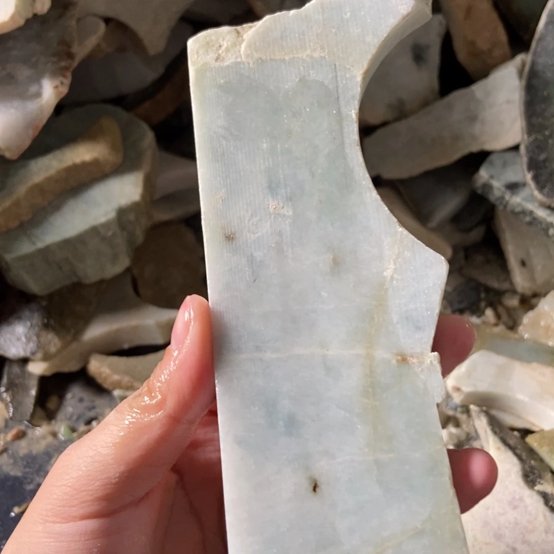翡翠挂件未镶嵌天然翡翠