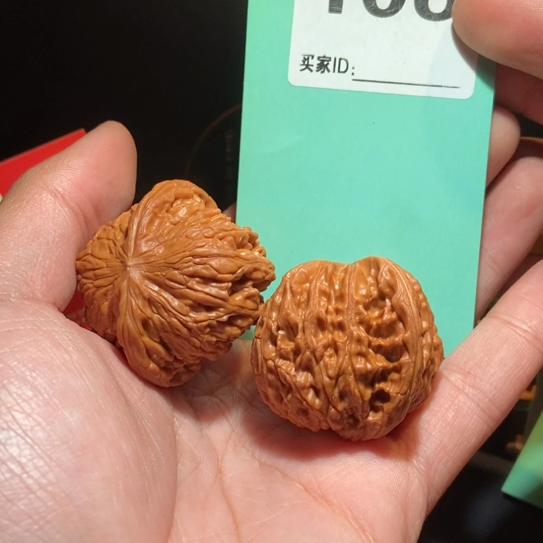 文玩核桃把件?**卿106磨盘