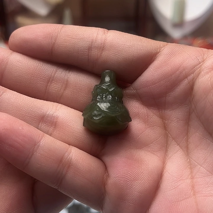 颈饰未镶嵌和田玉葫芦吊坠