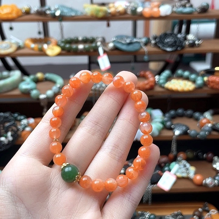 合金手链南红玛瑙饰品