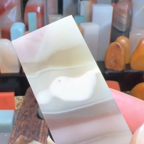 寿山石印石老挝石印石印章