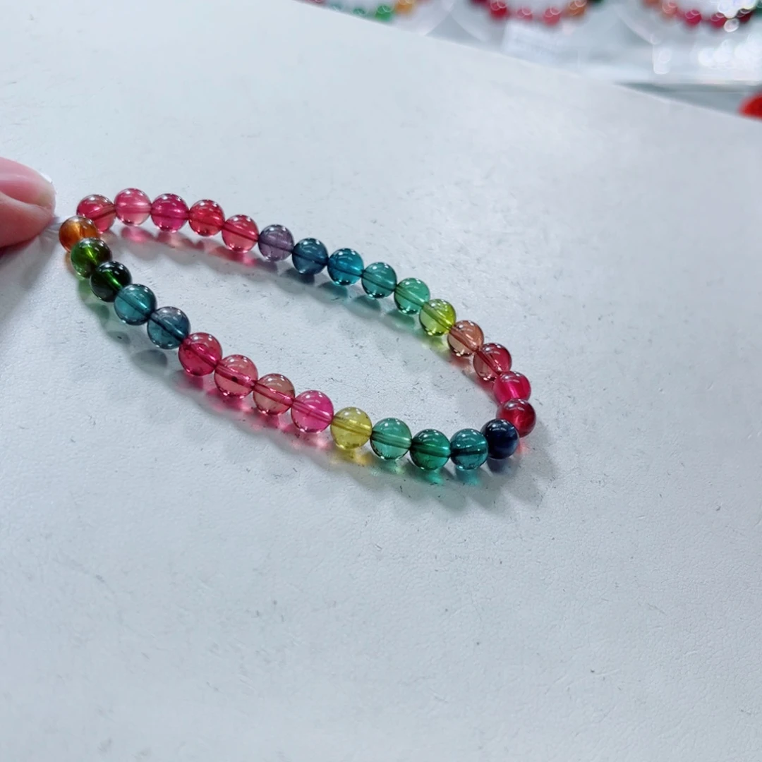 未镶嵌手链碧玺碧玺