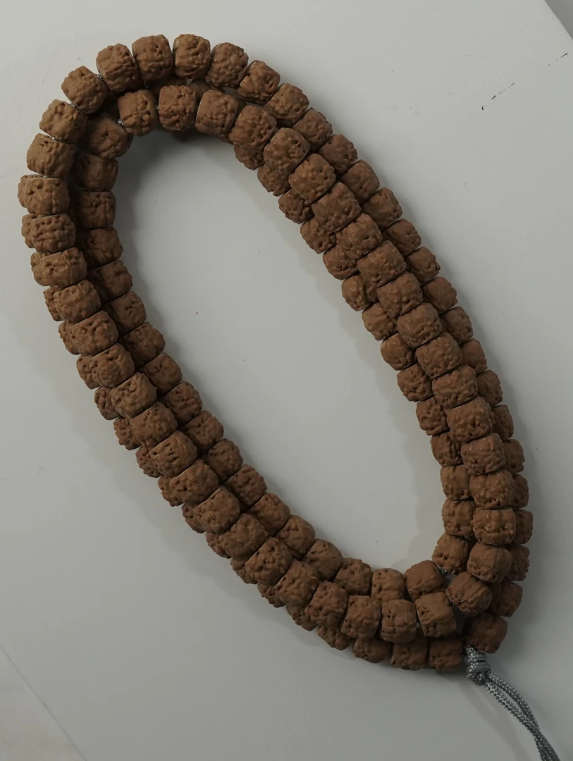 【可青出品】精工高桩直筒藏式佛手长串【108】