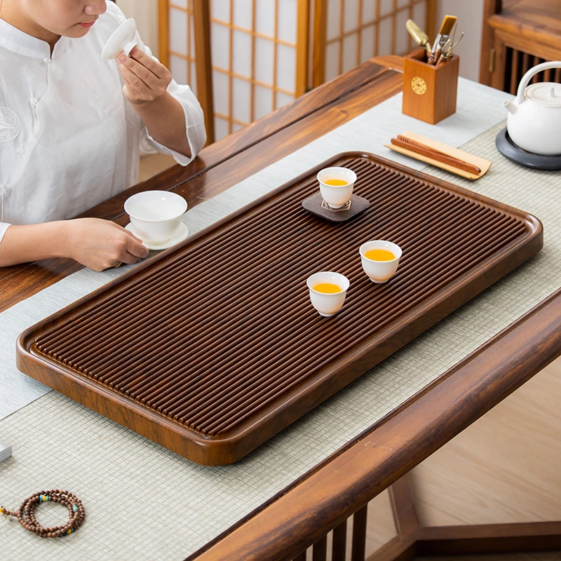 茶盘实木家用小茶台电木新款干泡托盘办公室桌面专用功夫排水茶具