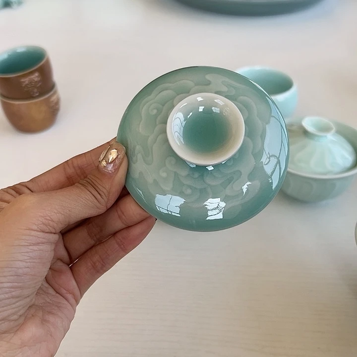 小米茶器龙泉青瓷