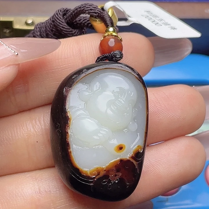 和田玉挂件未镶嵌用****5T