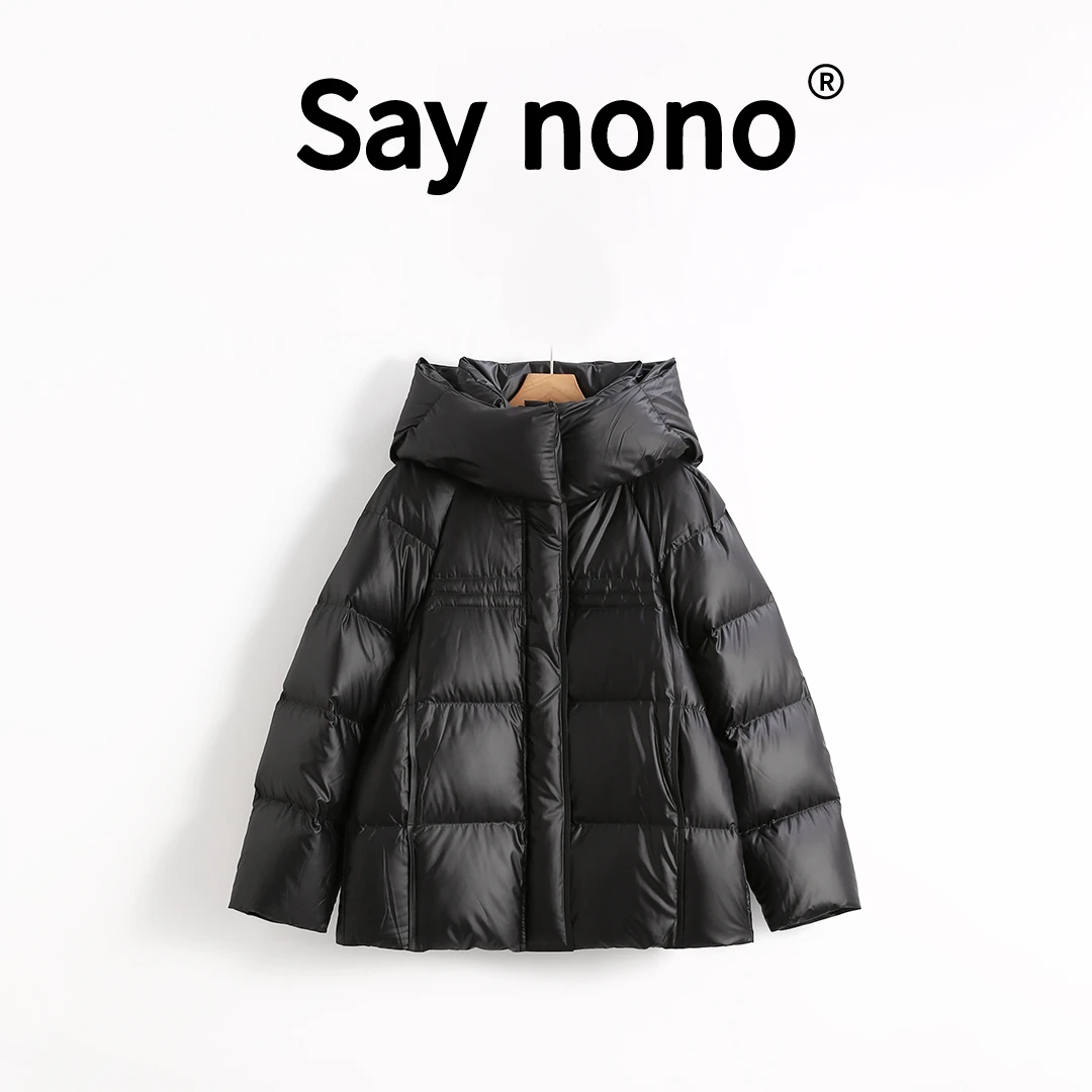 懒猫nono│Saynono 高端时尚亲肤舒适云朵般轻盈羽绒服/BNSMD1132