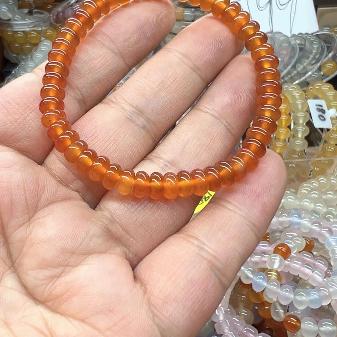 t***i玛瑙/玉髓未镶嵌手链