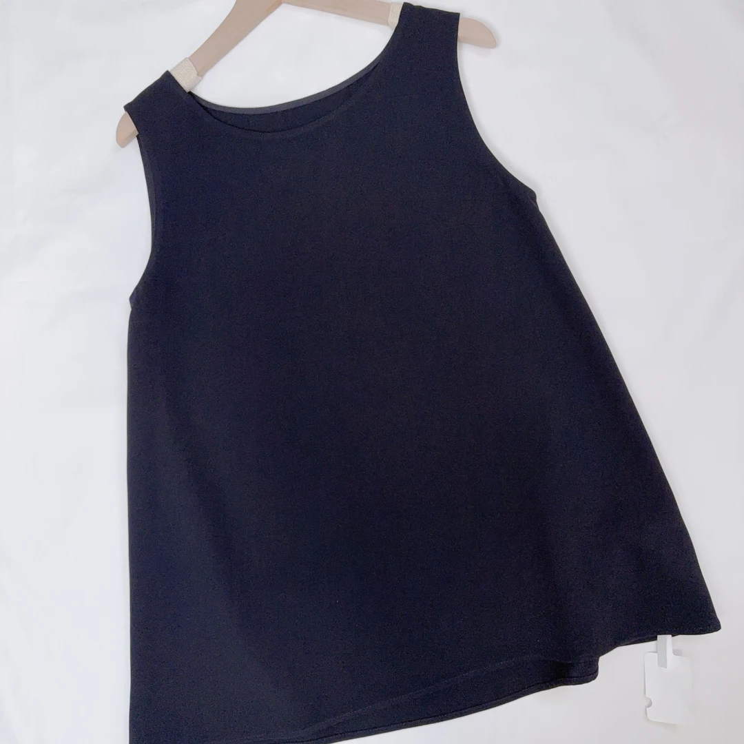 A字版三醋酸无袖背心