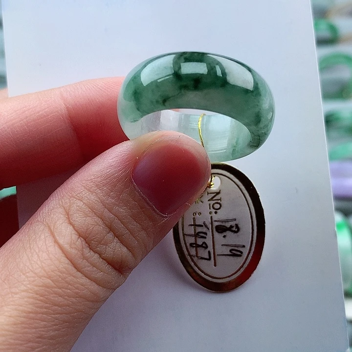 【闪购商品】未镶嵌戒指翡翠18.19号