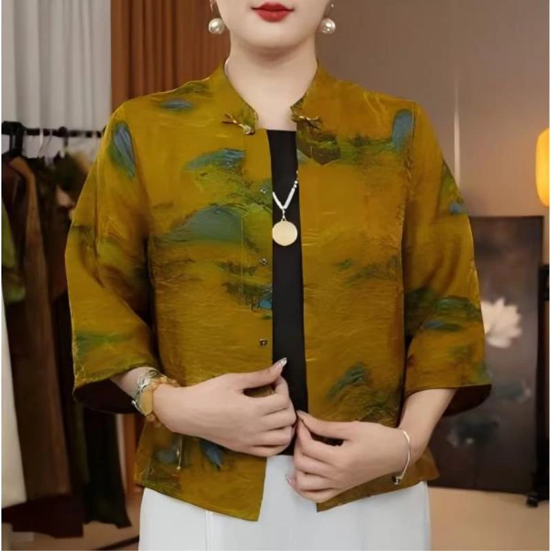 【湖光山色-高定外套】国风双面穿外套Q