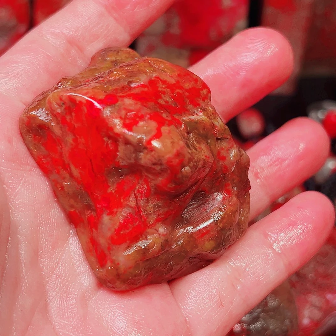 异***客昌化鸡血石昌化鸡血石