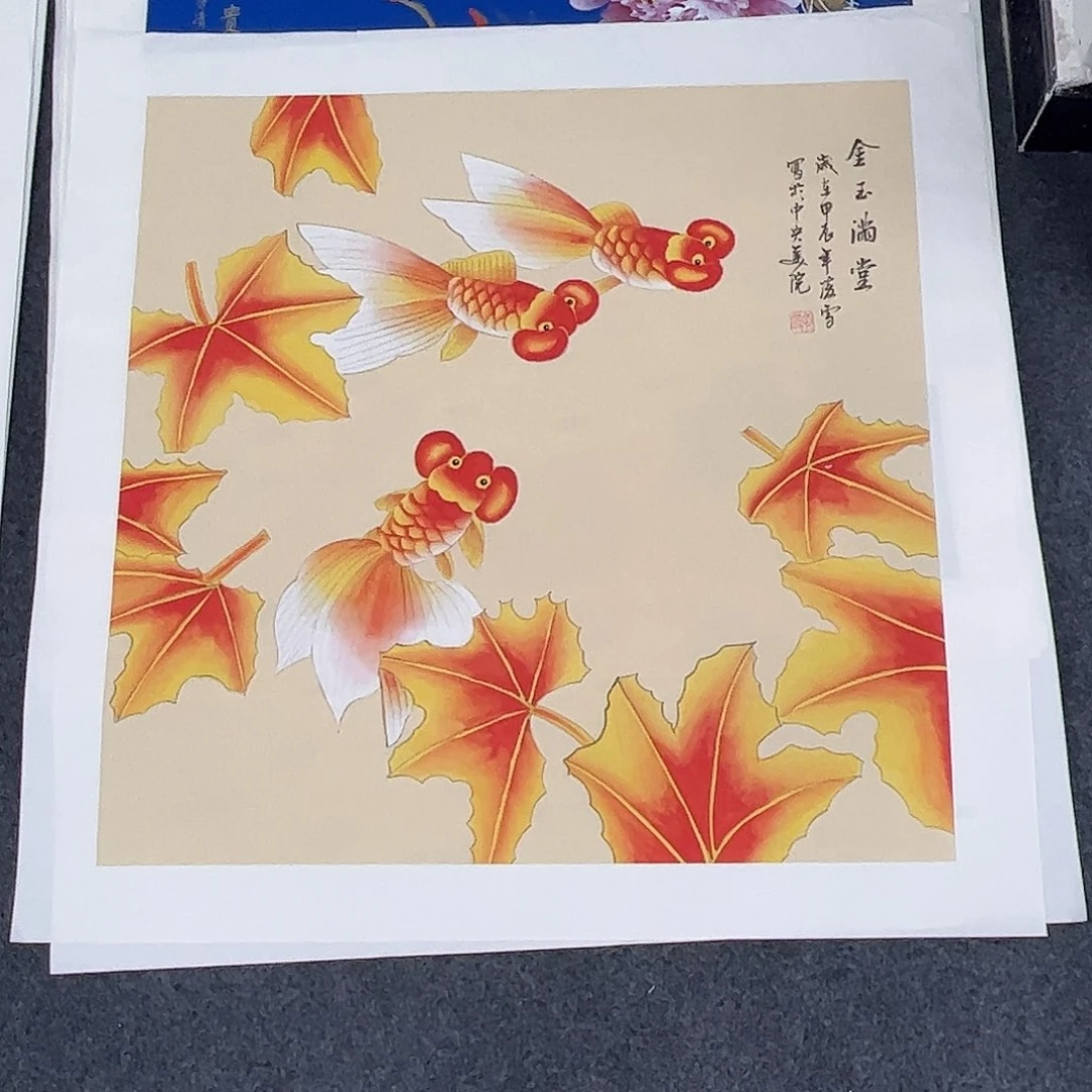 国画国画纯手绘作品