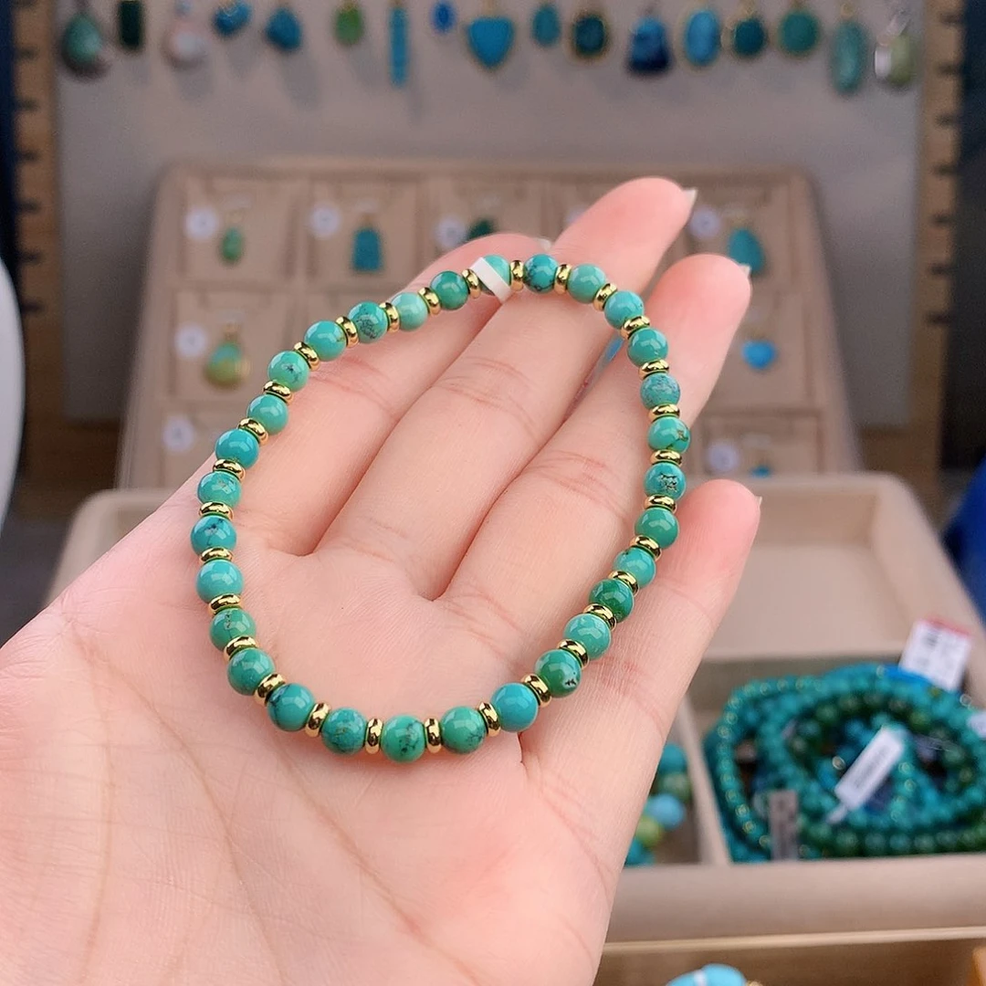 绿松石未镶嵌颈饰