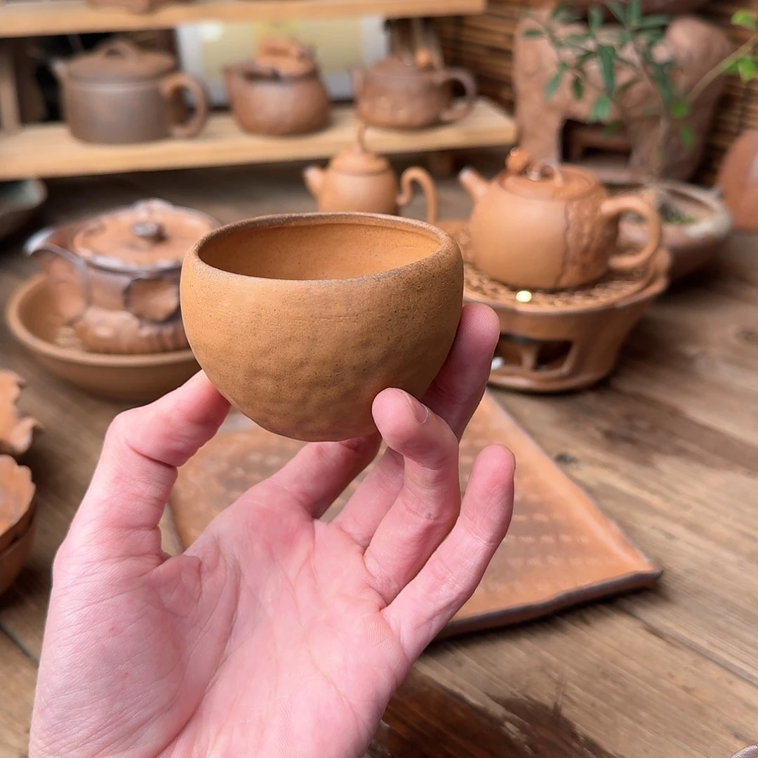 原矿老岩泥茶器系列