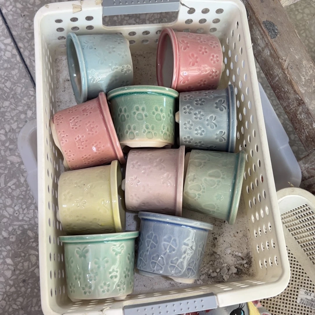 陶瓷多肉小花盆@@1683