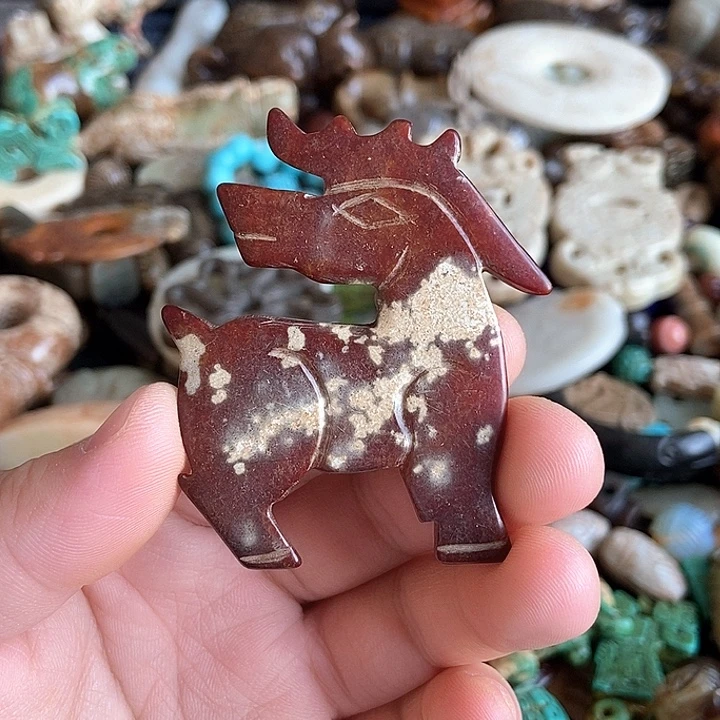 和田玉未镶嵌颈饰118