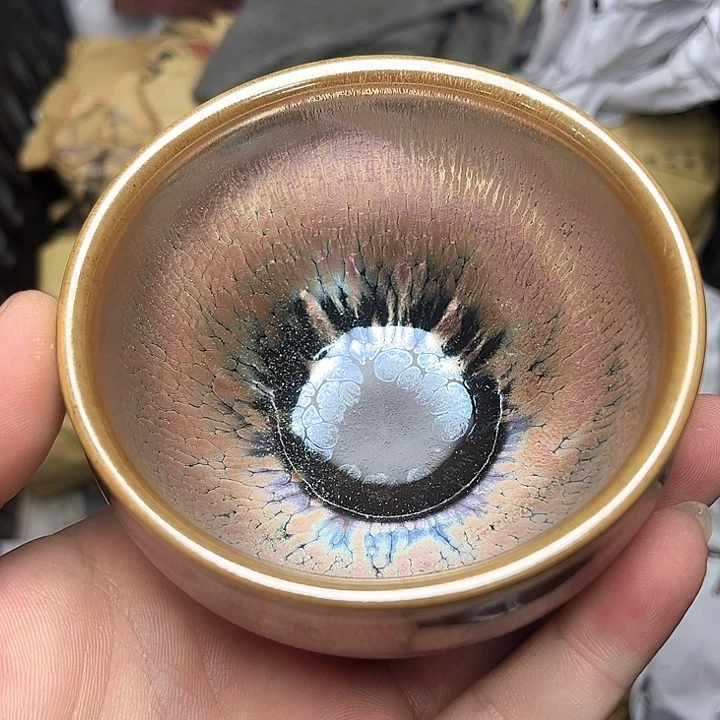 茶盏建盏手握泡茶主人杯