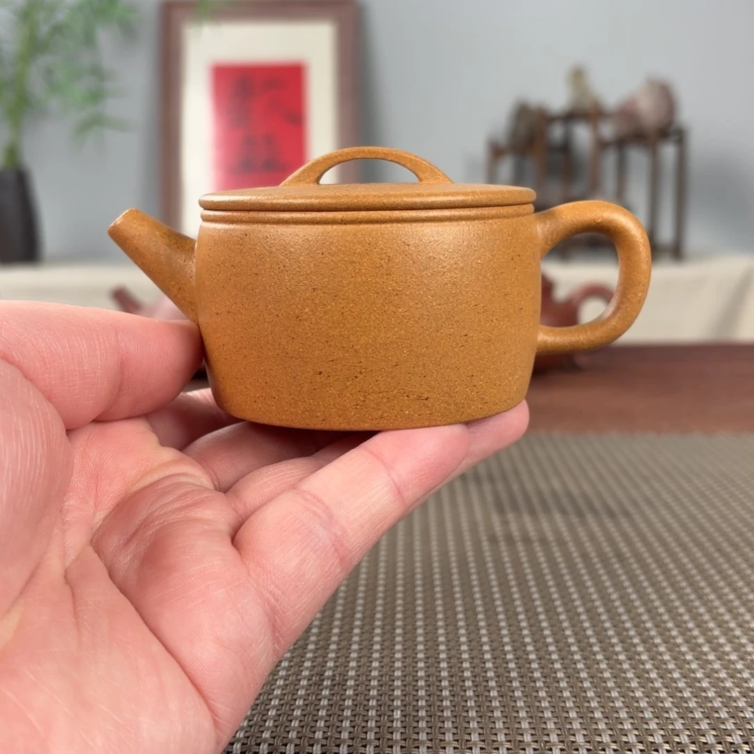 紫砂茶壶黄龙山原矿紫砂壶150
