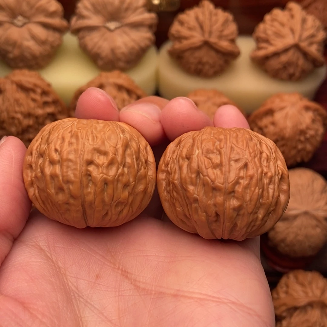 海***薯文玩核桃把件精品铁锤妹妹36