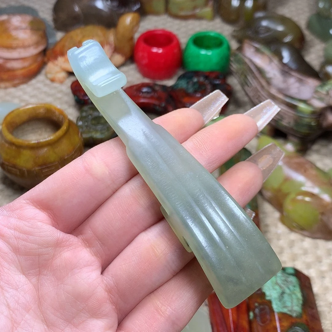 白玉菩提吊坠挂件