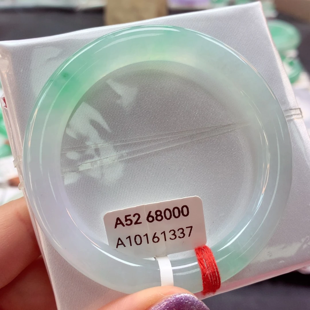 翡翠手镯（圆镯）未镶嵌21号欣