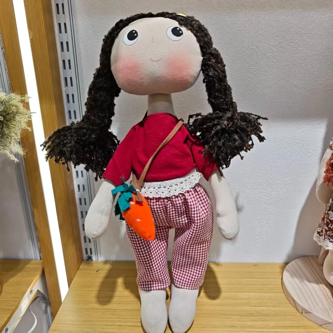 手工布艺礼物娃娃布公仔玩具闺蜜摆件小女孩兔子精灵