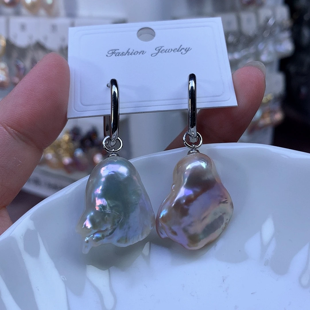 淡水珍珠合金耳饰特价3992