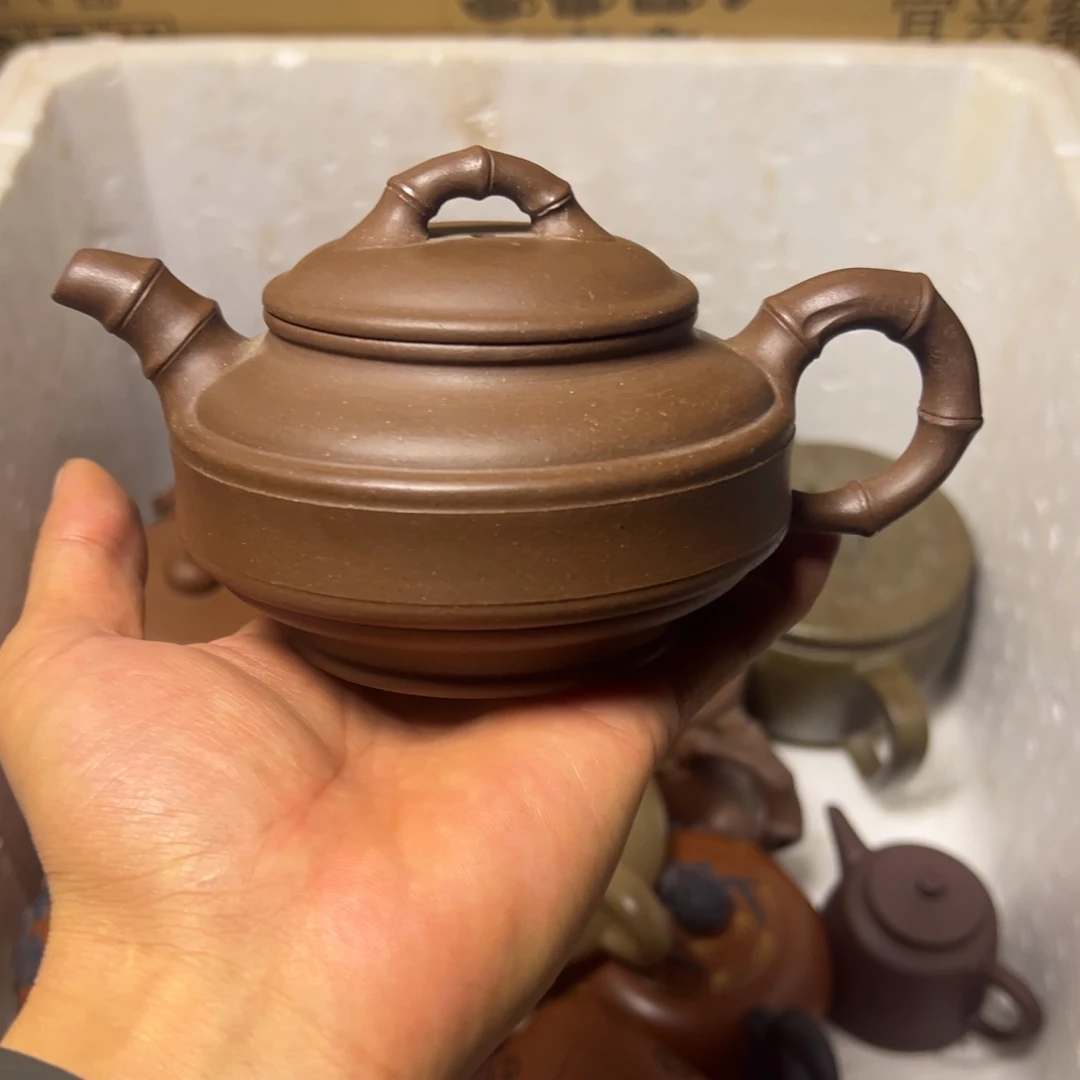 茶壶紫砂宜兴原矿紫砂壶300毫升容量