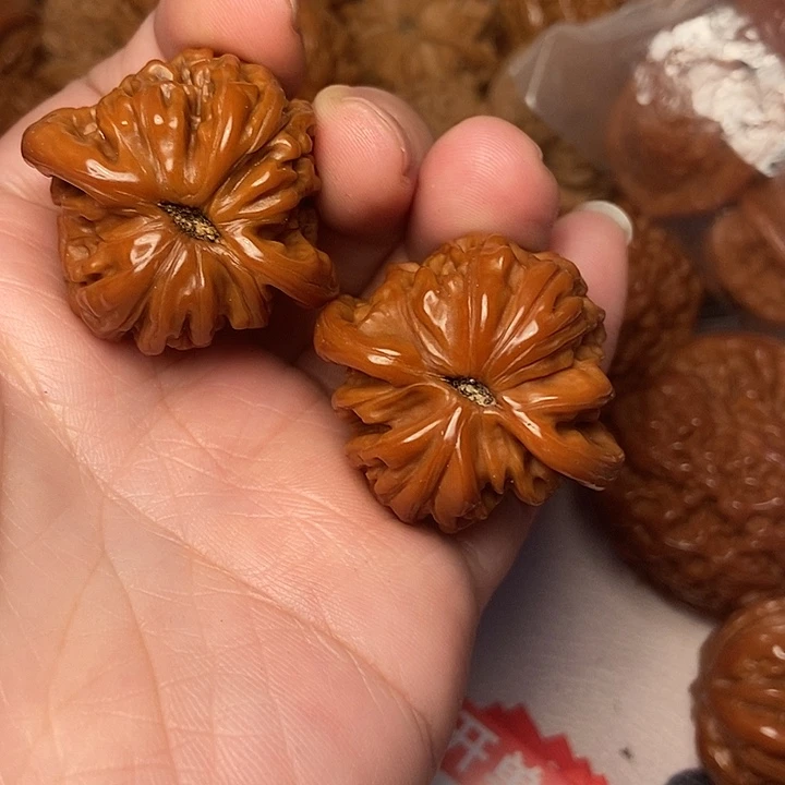 秋***心文玩核桃吊坠四37