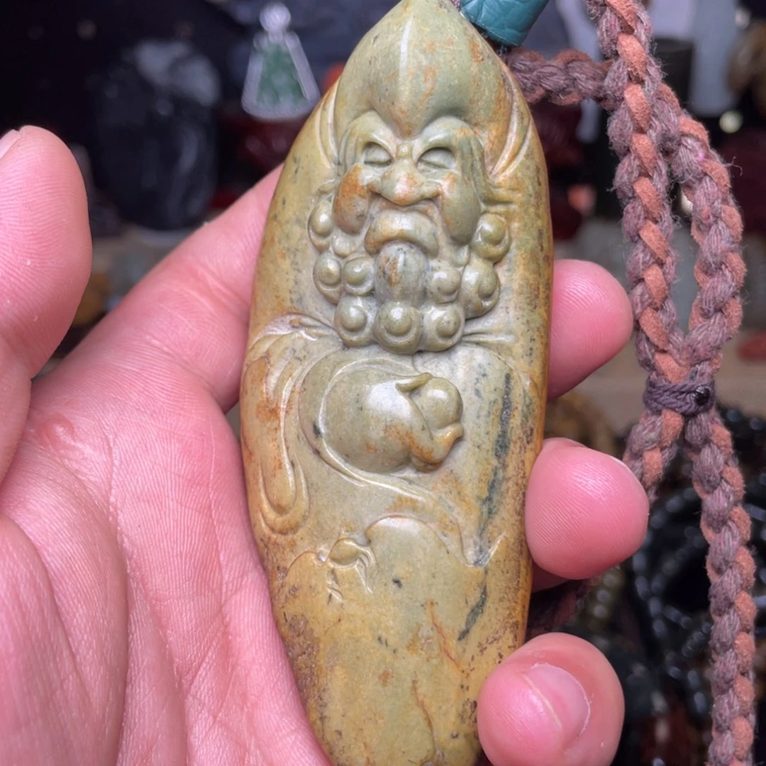 岫岩河磨玉（透闪石质玉）未镶嵌颈饰