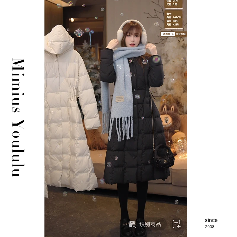 【mimius】&喵喵  设计感收腰长款过膝外套 汉服 F11280