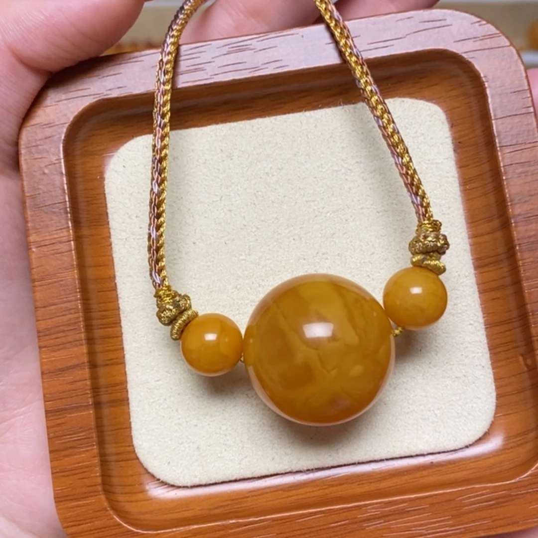 【闪购商品】未镶嵌颈饰蜜蜡项链