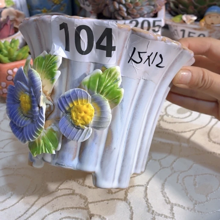 多肉花盆满15包邮