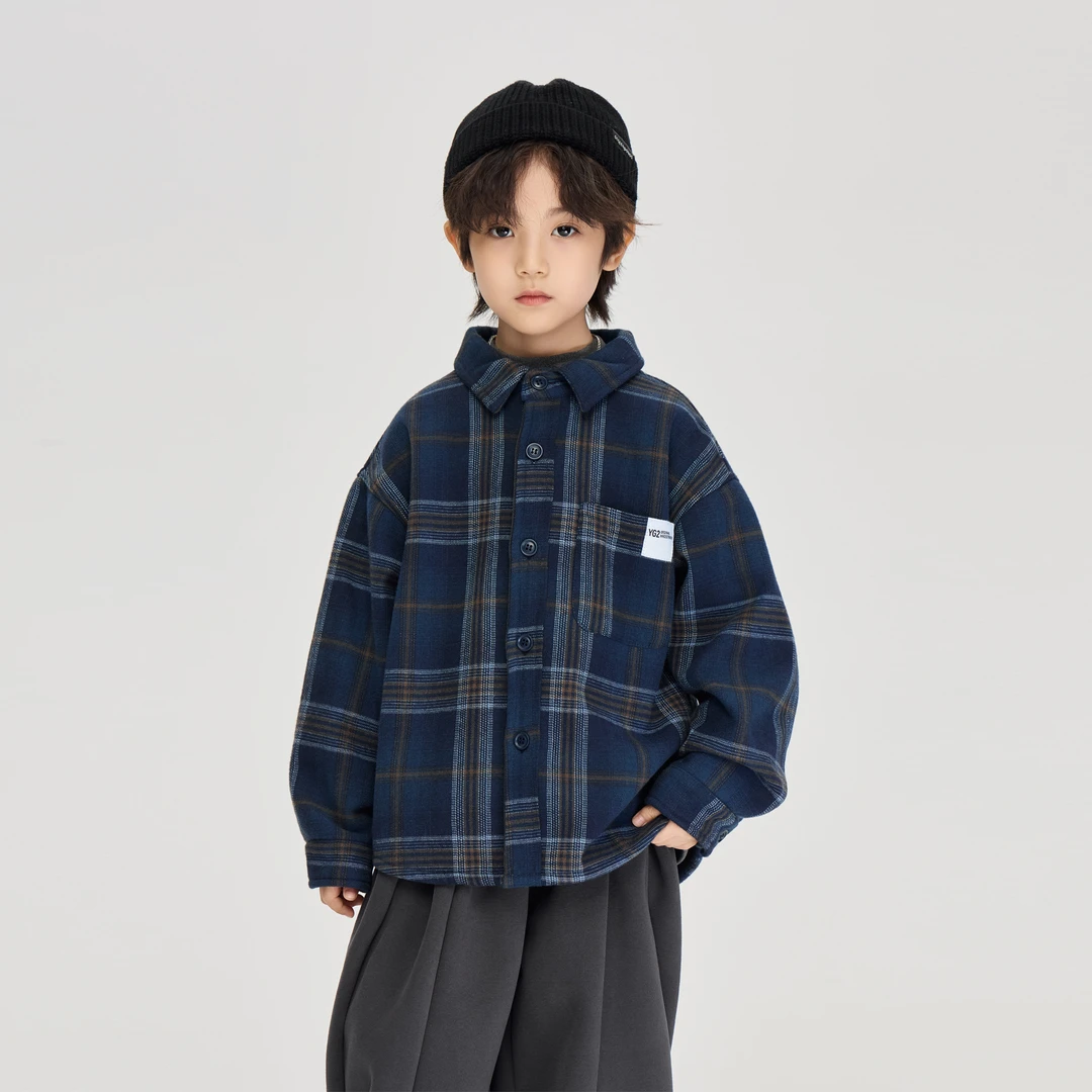 ALL  - 格子加绒衬衫